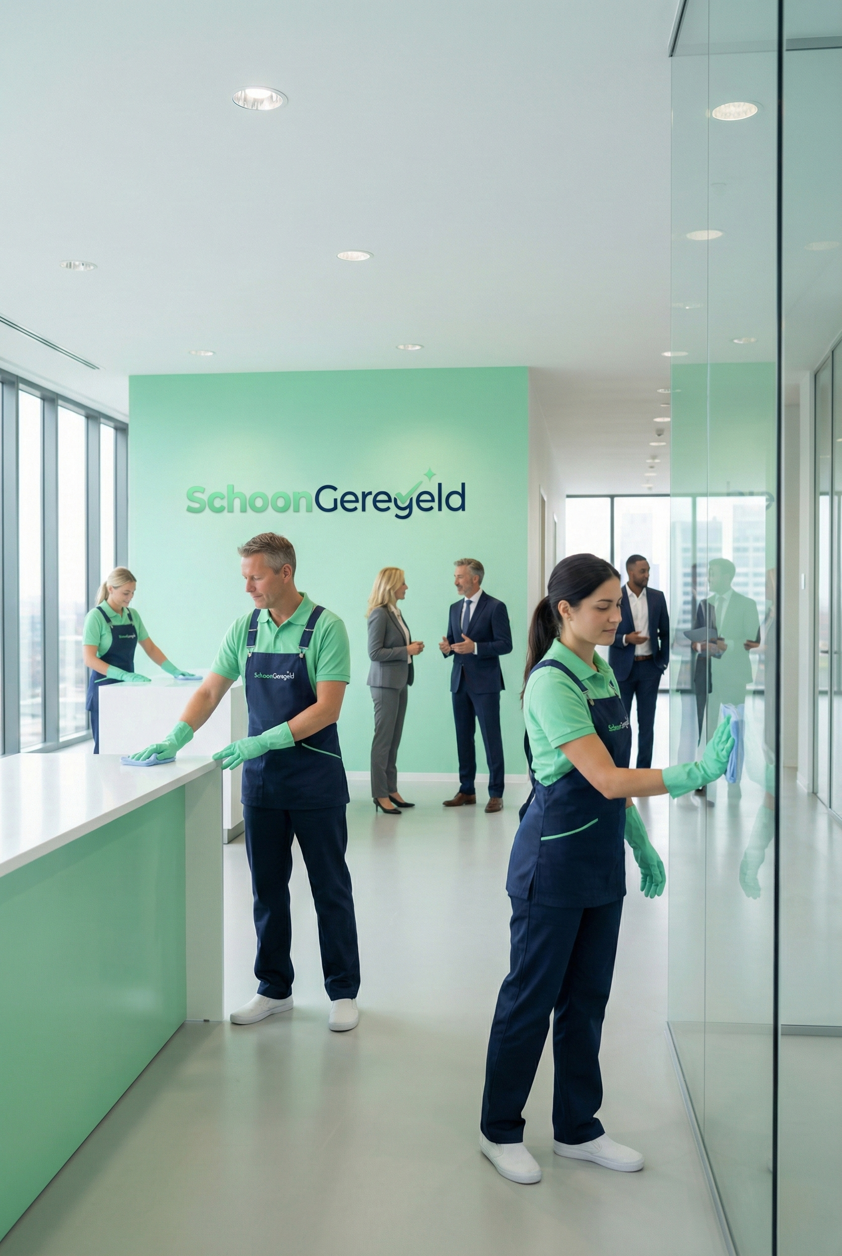 Professioneel schoonmaak resultaat