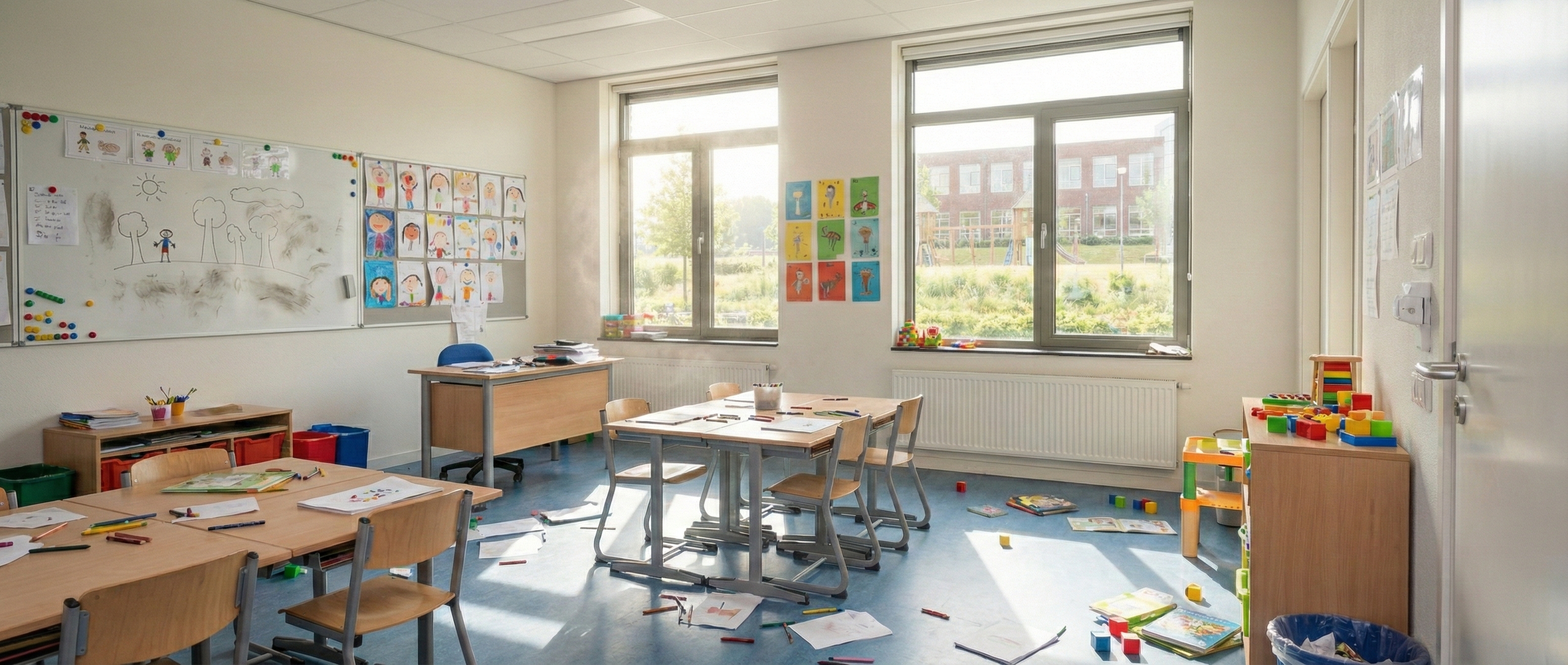 İlkokul Dezenfeksiyonu — before